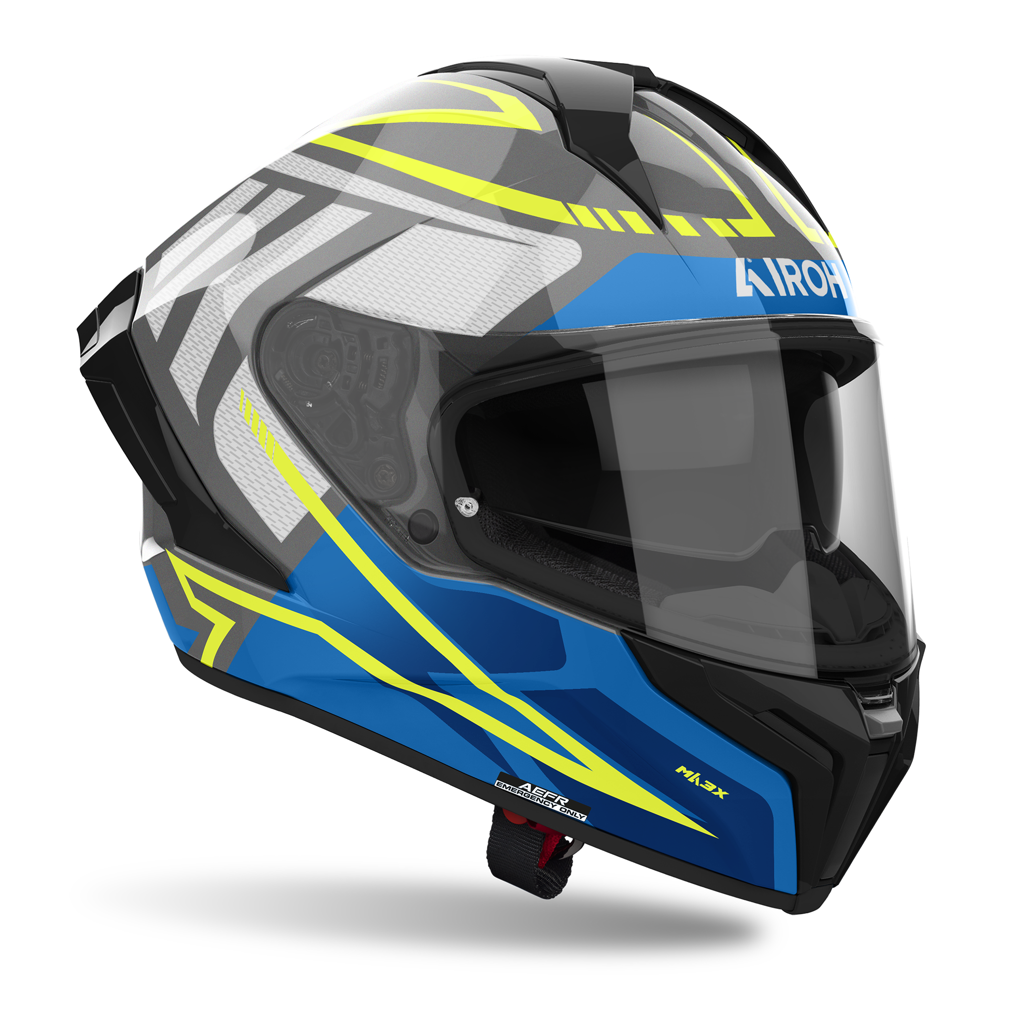 Airoh Matryx Rider Blue Gloss