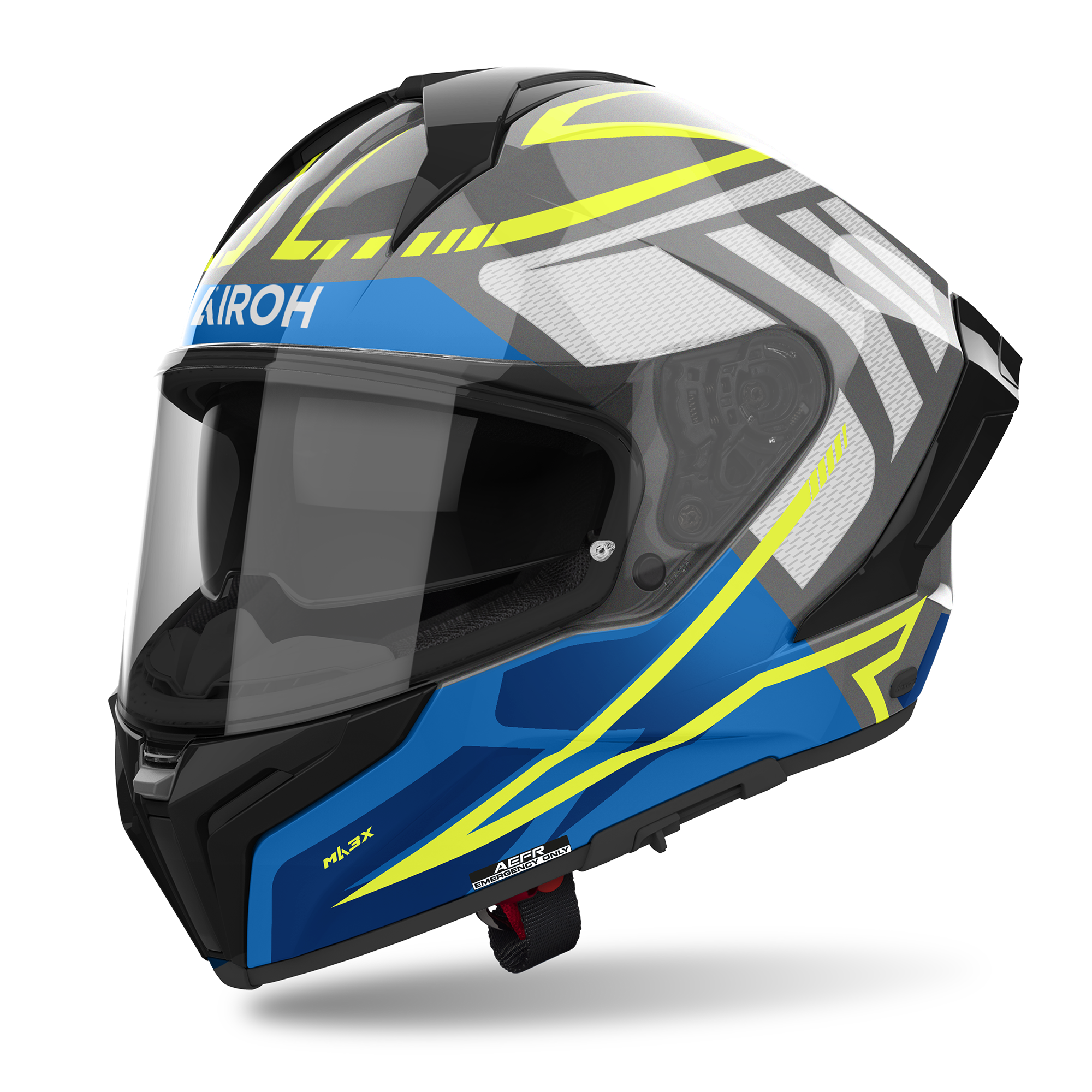 Airoh Matryx Rider Blue Gloss