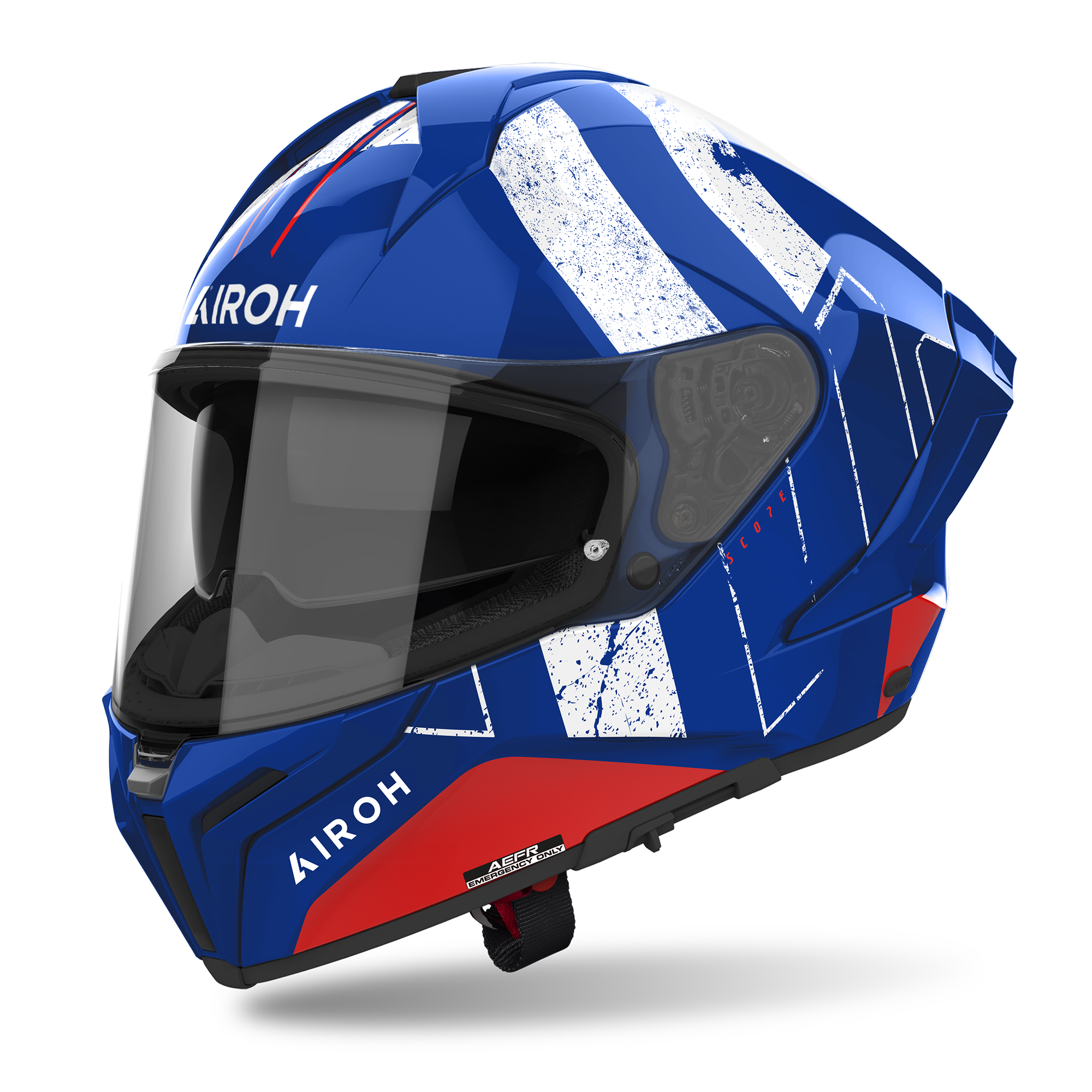 Airoh Matryx Scope Blue/Red Gloss