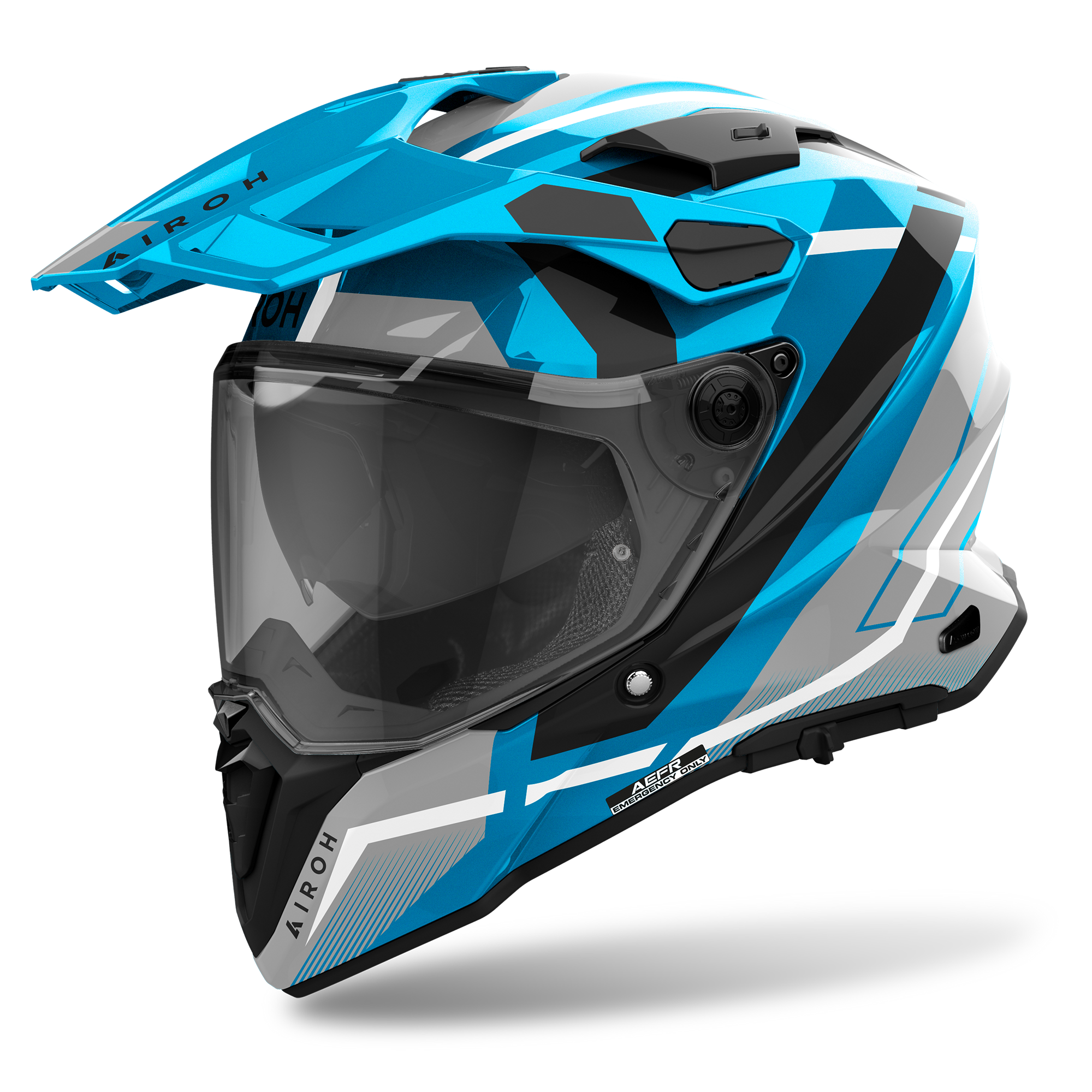 Airoh Commander 2 Mavick Cerulean Blue