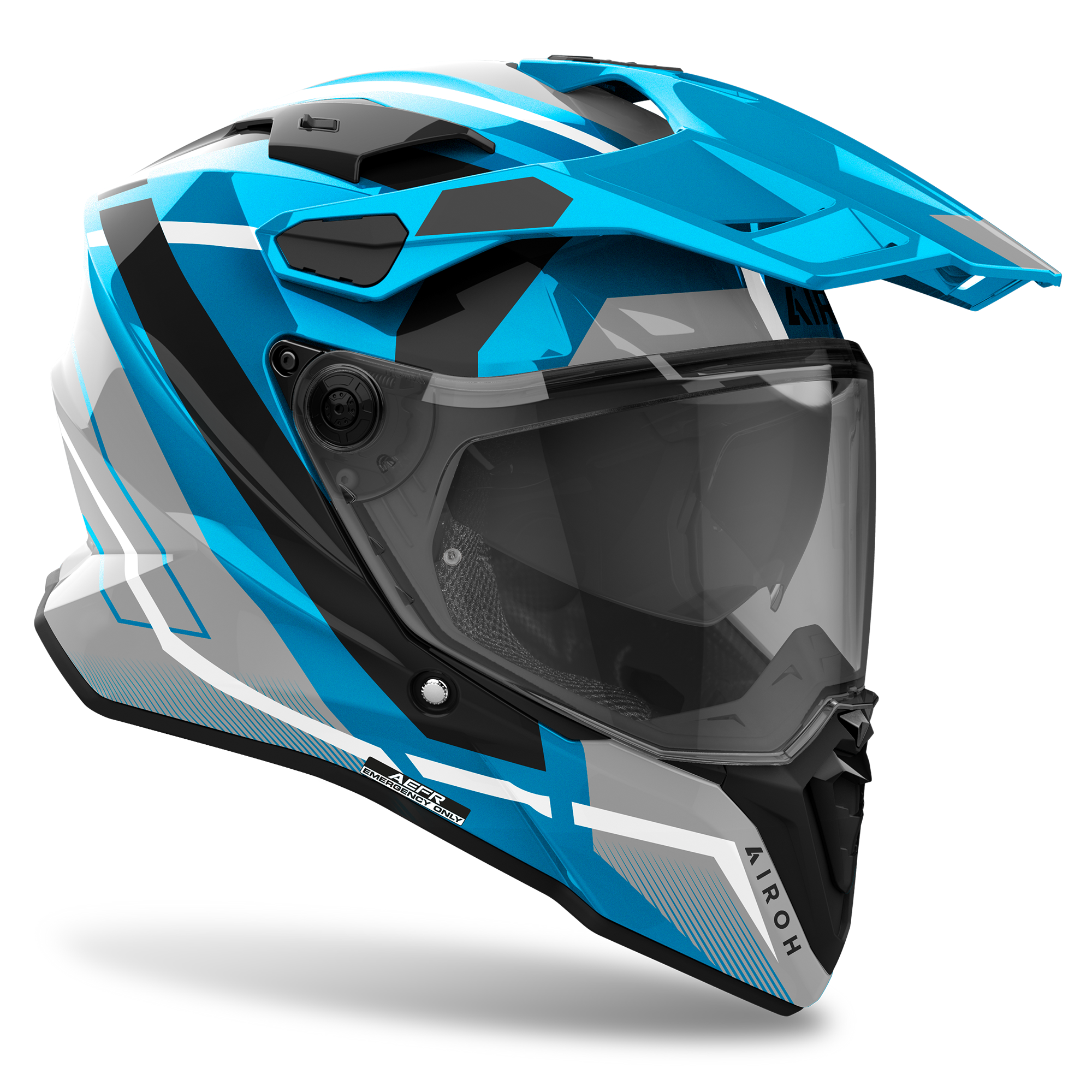 Airoh Commander 2 Mavick Cerulean Blue