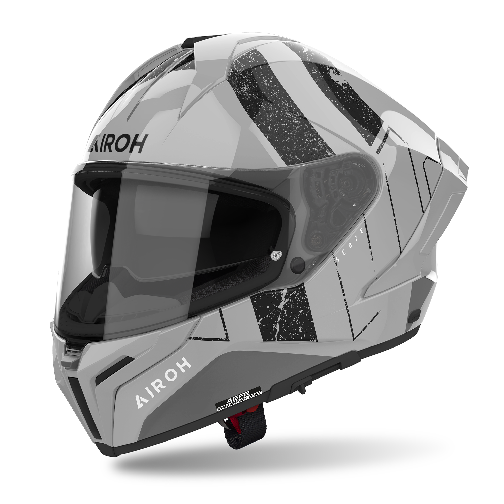 Airoh Matryx Scope Light Grey Gloss