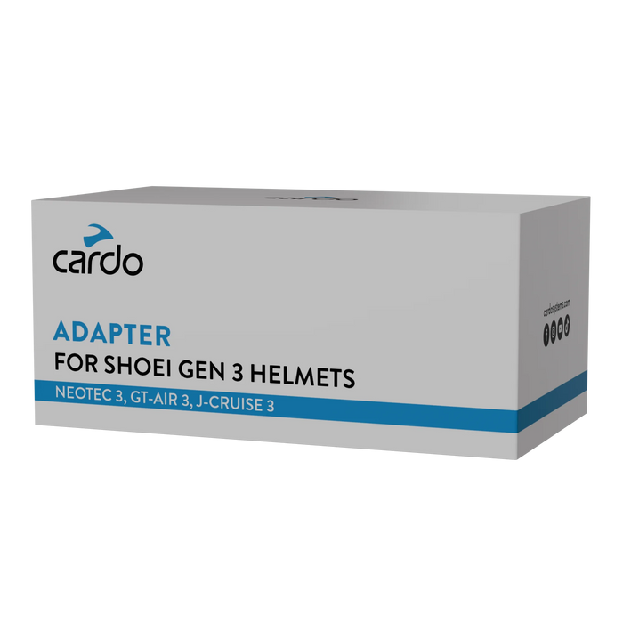 Cardo Adapter For Shoei Gen 3 Helmets