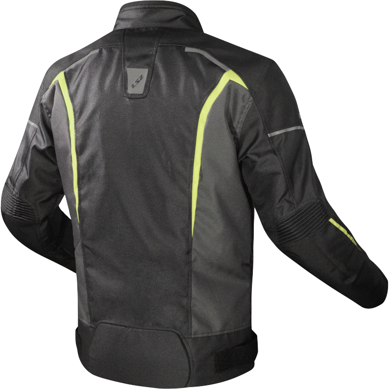 LS2 Sepang Man Jacket Black/Grey/High Visibility Yellow
