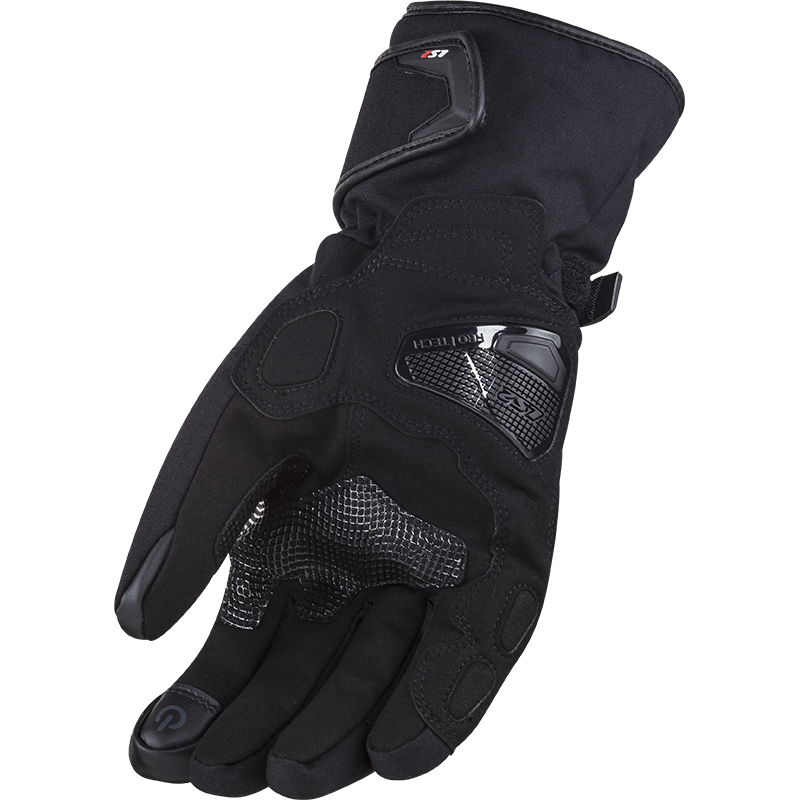 LS2 Snow Man Gloves Black