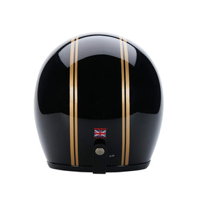 Davida Speedster v4 TT Gloss Pinstripe Black/Gold