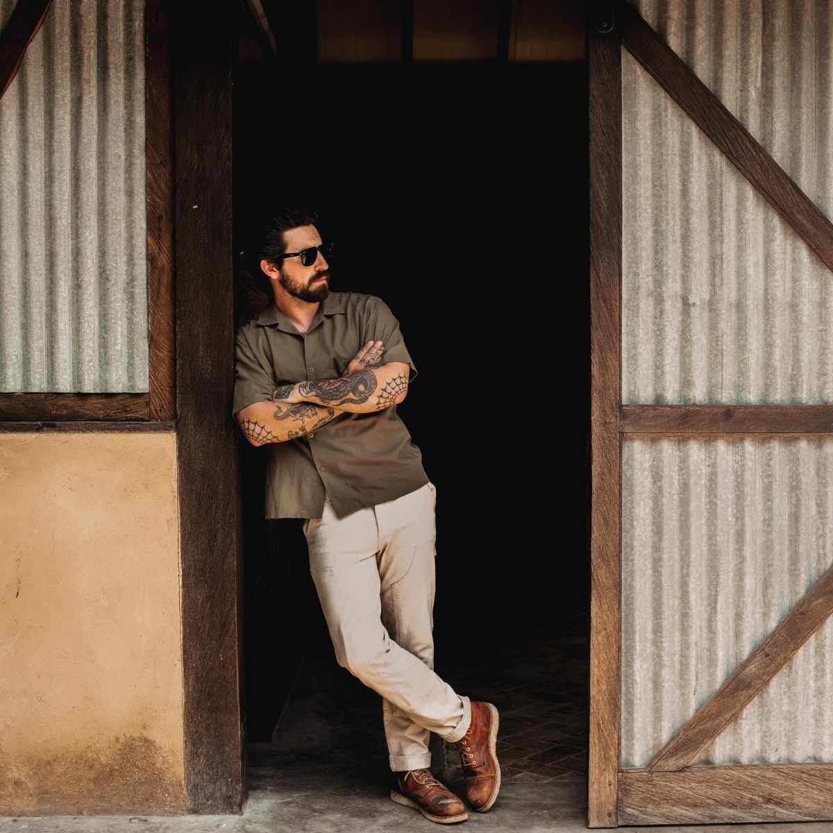 Silk Road Carpenter Pant Off-White