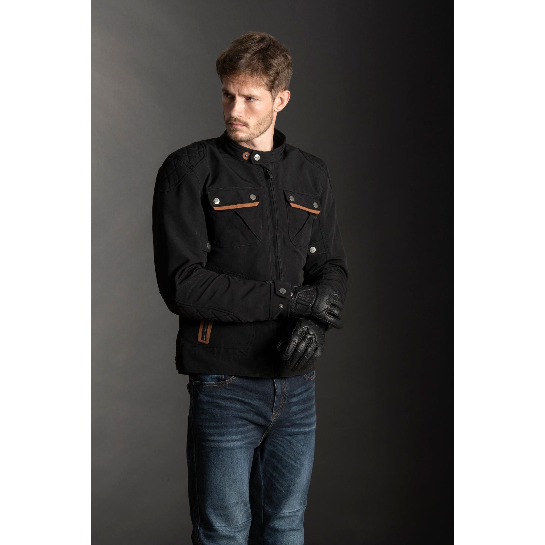 LS2 Bullet Man Jacket Black