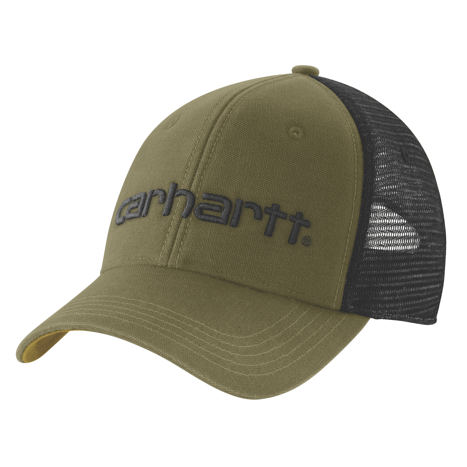 Carhartt Canvas Mesh-Back Logo Graphic Cap