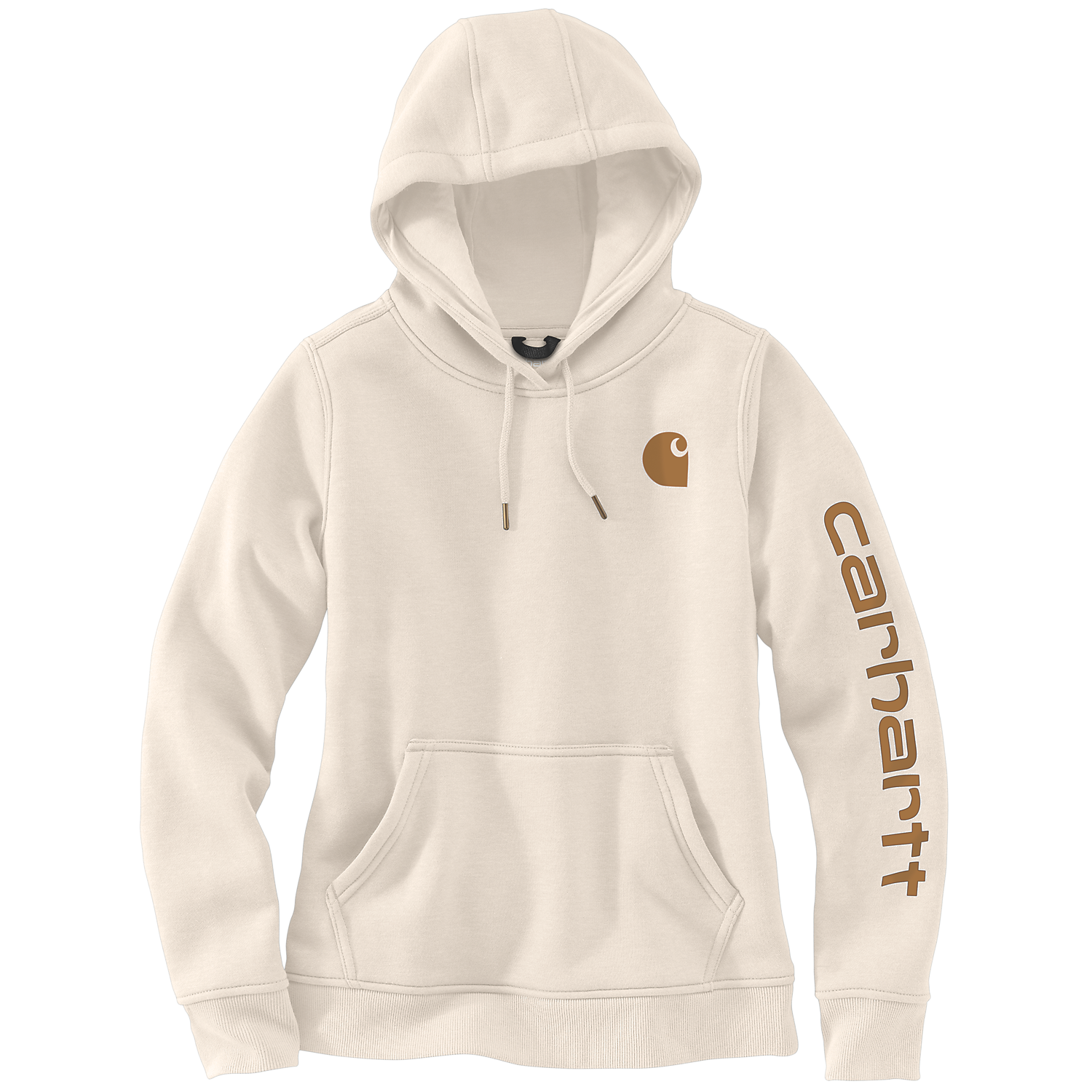 Carhartt Ladies Relaxed Fit Midweight Logo Sleeve Graphic Sweatshirt