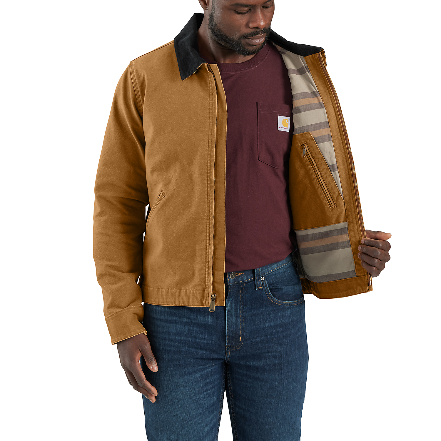 Carhartt Relaxed Fit Rugged Flex Duck Detroit Jacket