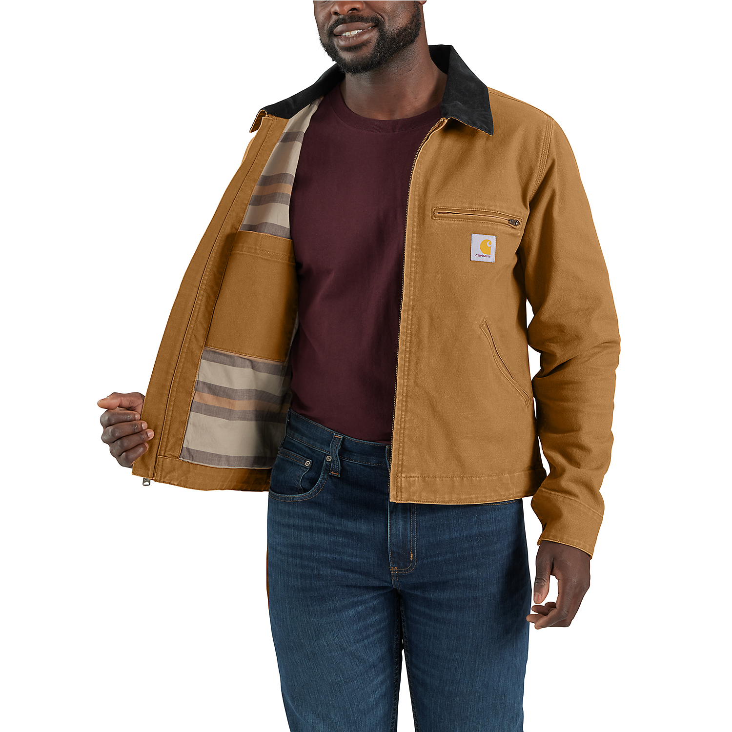 Carhartt Relaxed Fit Rugged Flex Duck Detroit Jacket