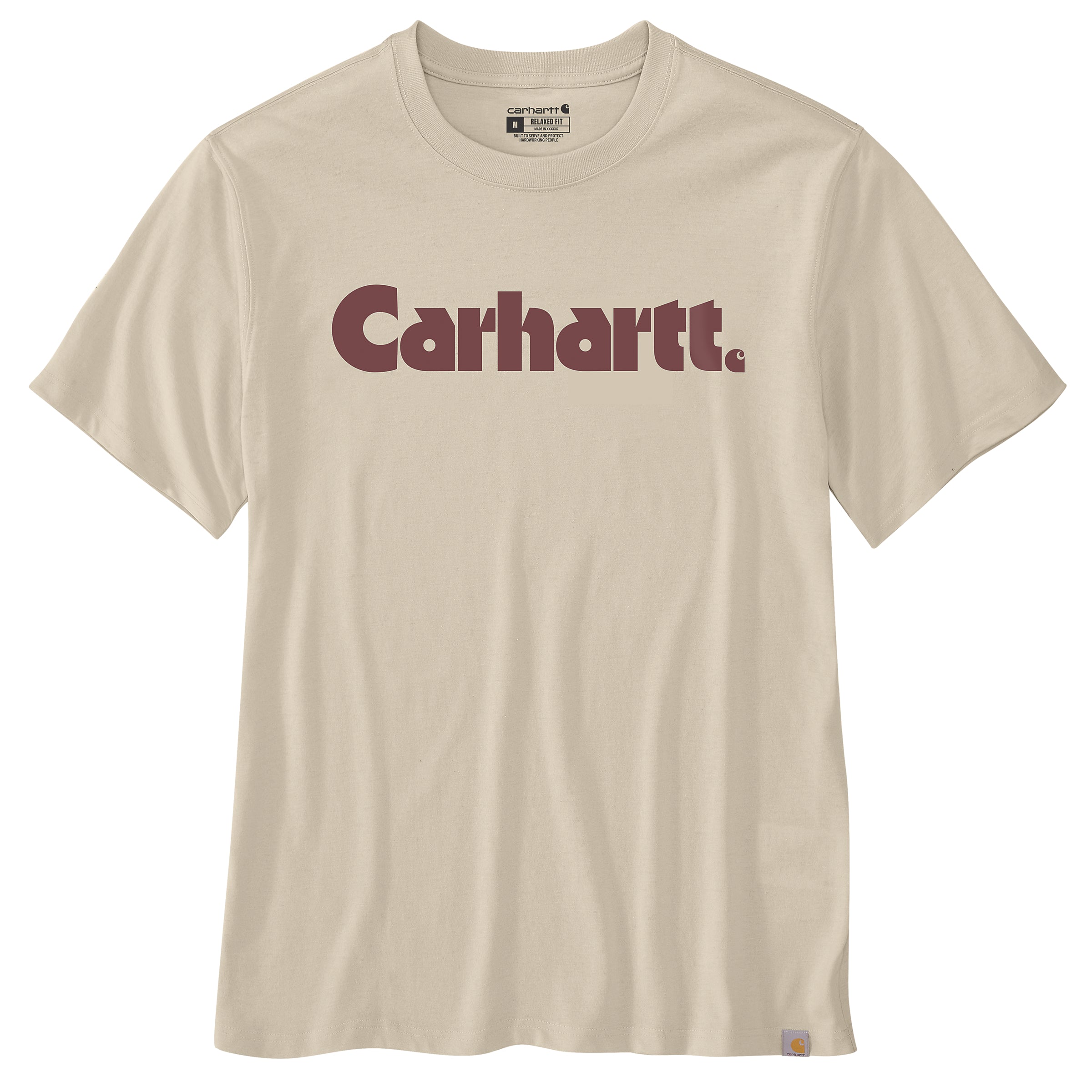 Carhartt Relaxed Fit Lightweight Short-Sleeve Block Logo Graphic T-Shirt