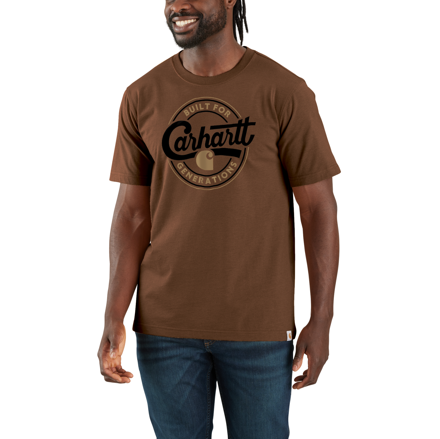 Carhartt Relaxed Fit Lightweight Short-Sleeve Script Graphic T-Shirt