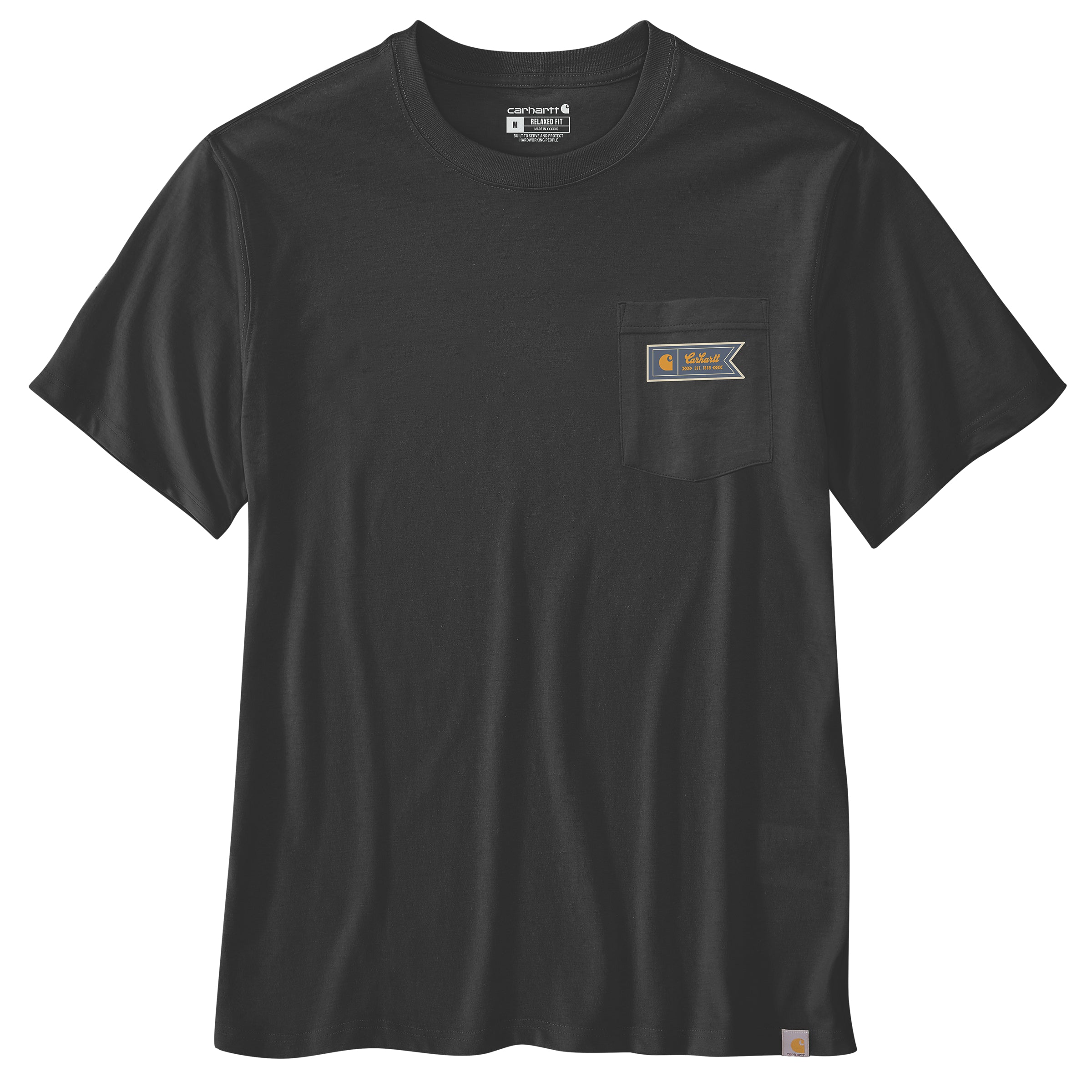 Carhartt Relaxed Fit Lightweight Short-Sleeve Pocket Script Graphic T-Shirt