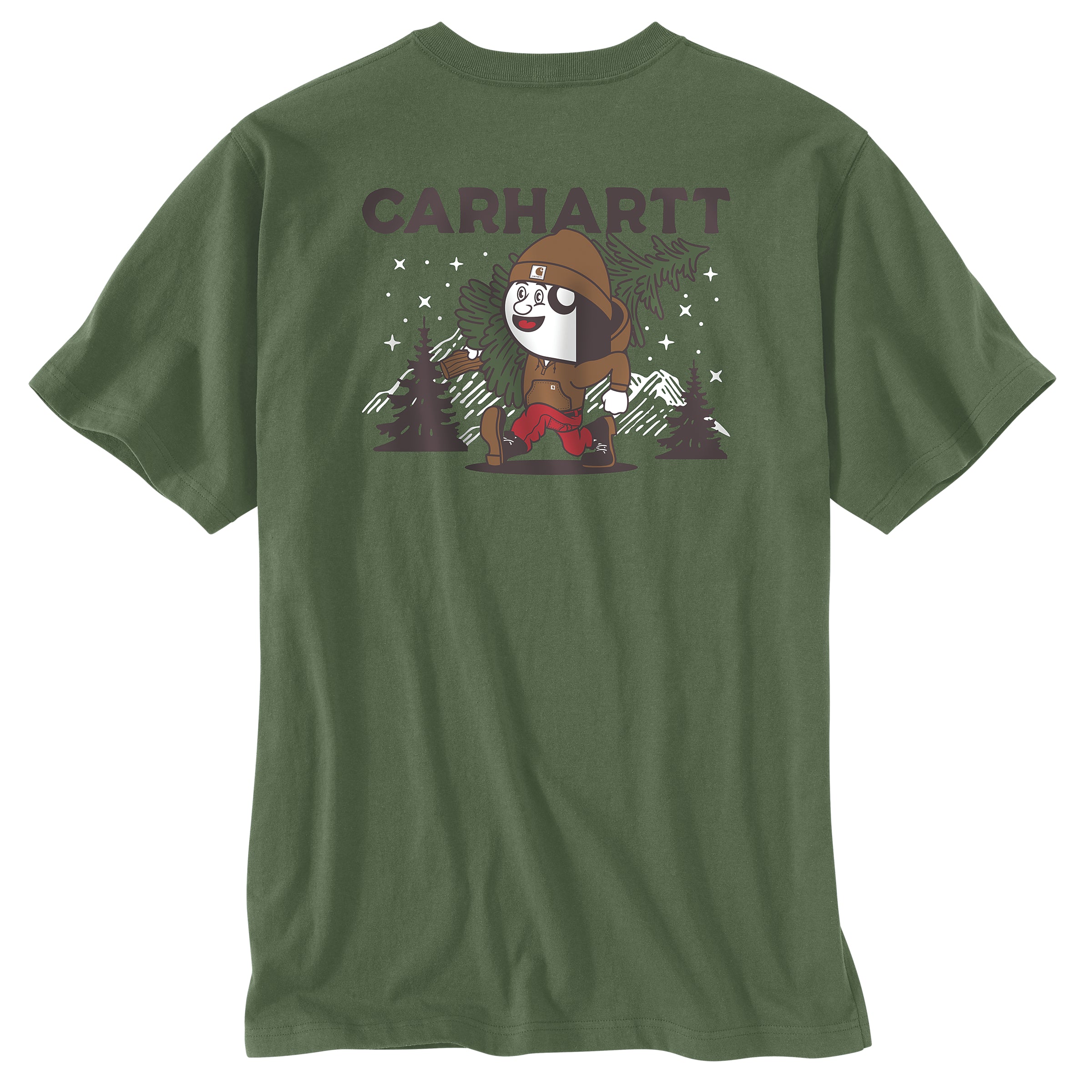 Carhartt Relaxed Fit Heavyweight Short-Sleeve Pocket Outdoor Graphic T-Shirt