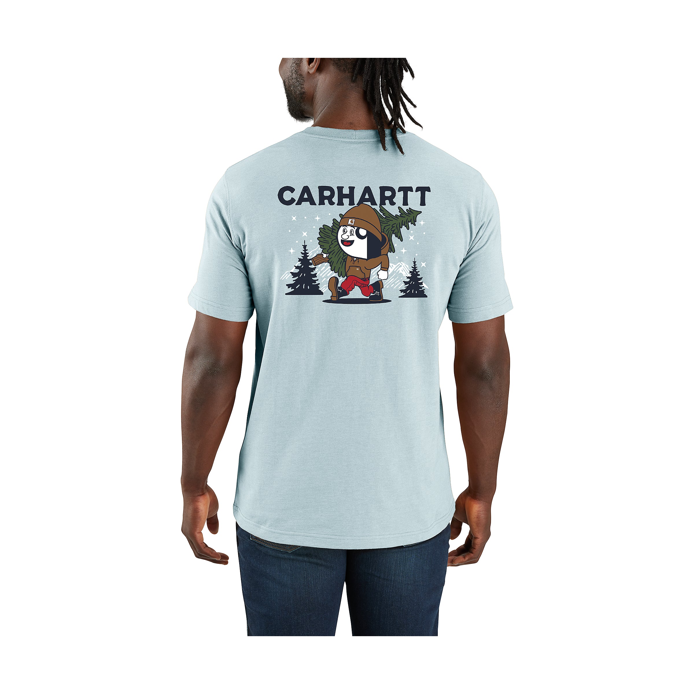 Carhartt Relaxed Fit Heavyweight Short-Sleeve Pocket Outdoor Graphic T-Shirt