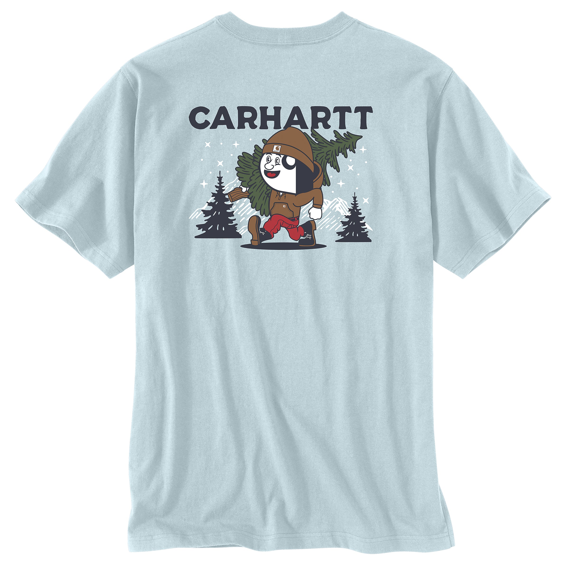 Carhartt Relaxed Fit Heavyweight Short-Sleeve Pocket Outdoor Graphic T-Shirt
