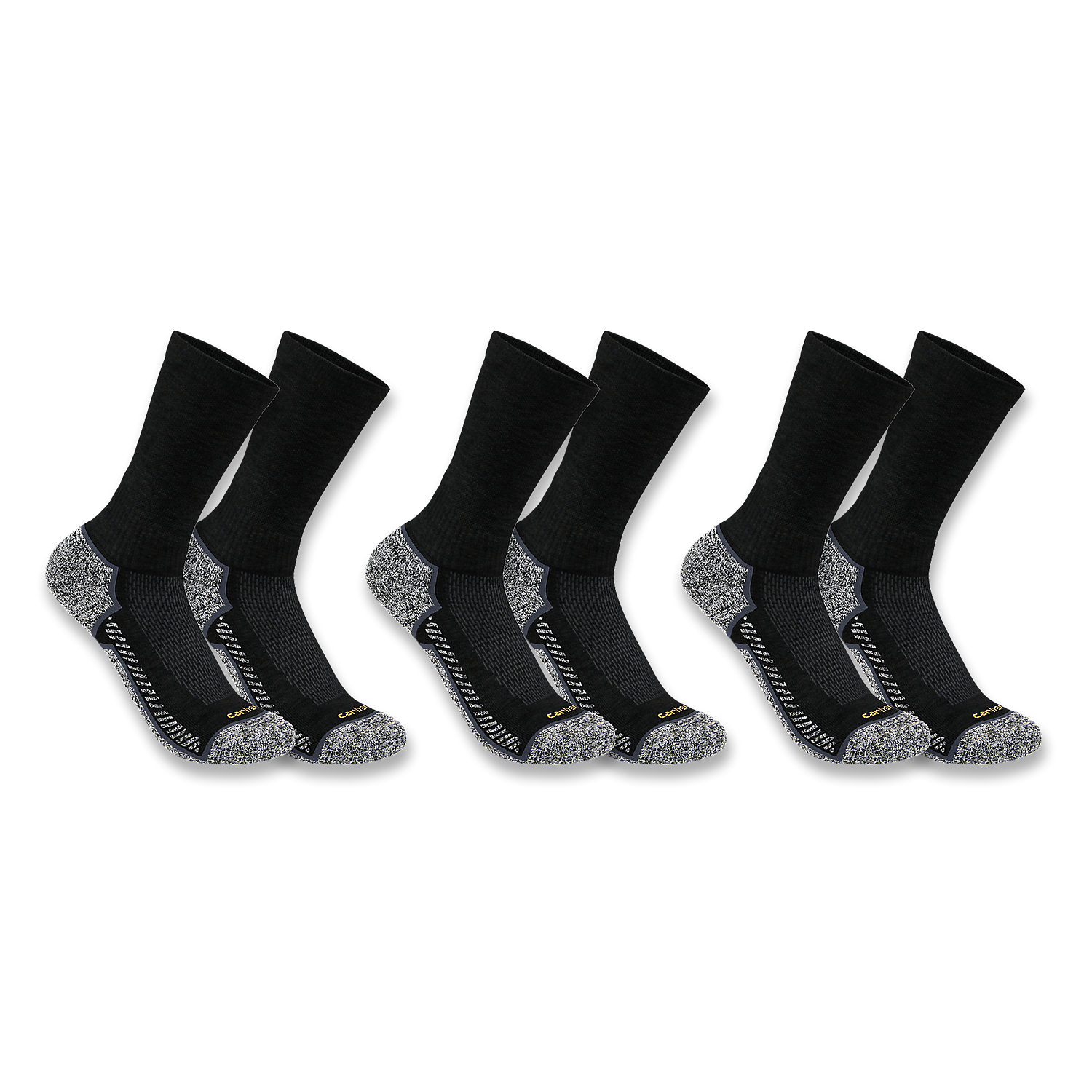 Carhartt Force Midweight Crew Sock 3 Pack