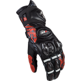 LS2 Feng Racing Gloves Black/Red