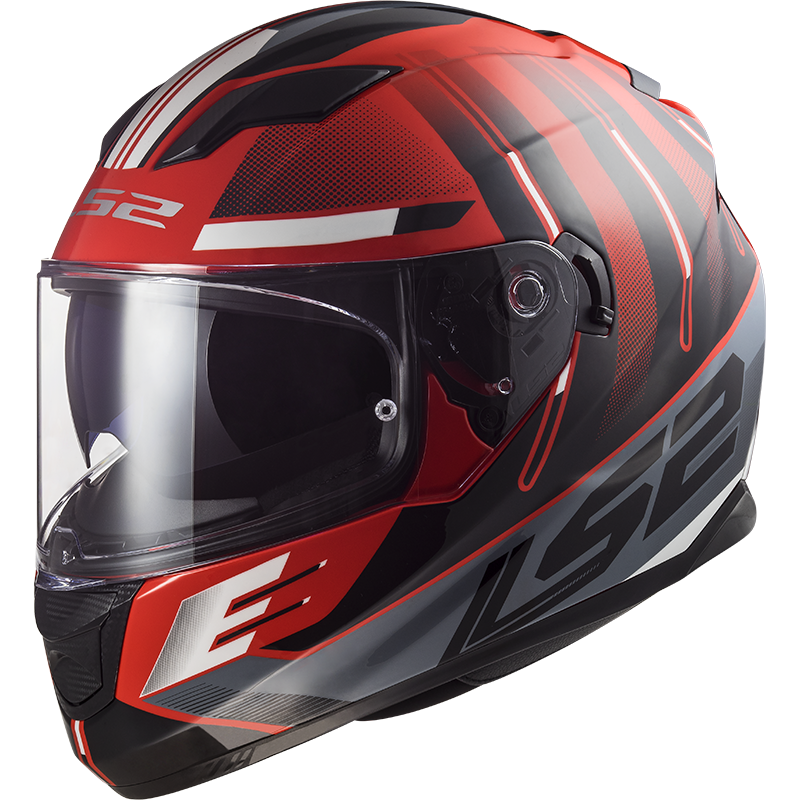 Evo Max Ls2 320 Stream Evo LS2 FF320 Stream Evo Shadow Red/White