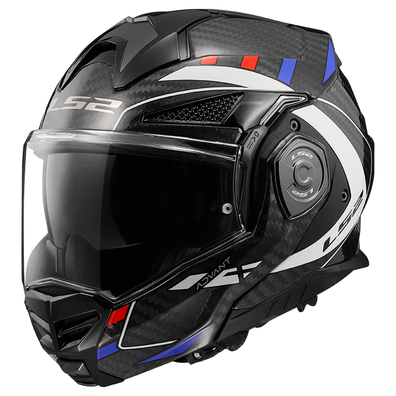 LS2 FF901 Advant X Carbon Future Gloss Red/White/Blue