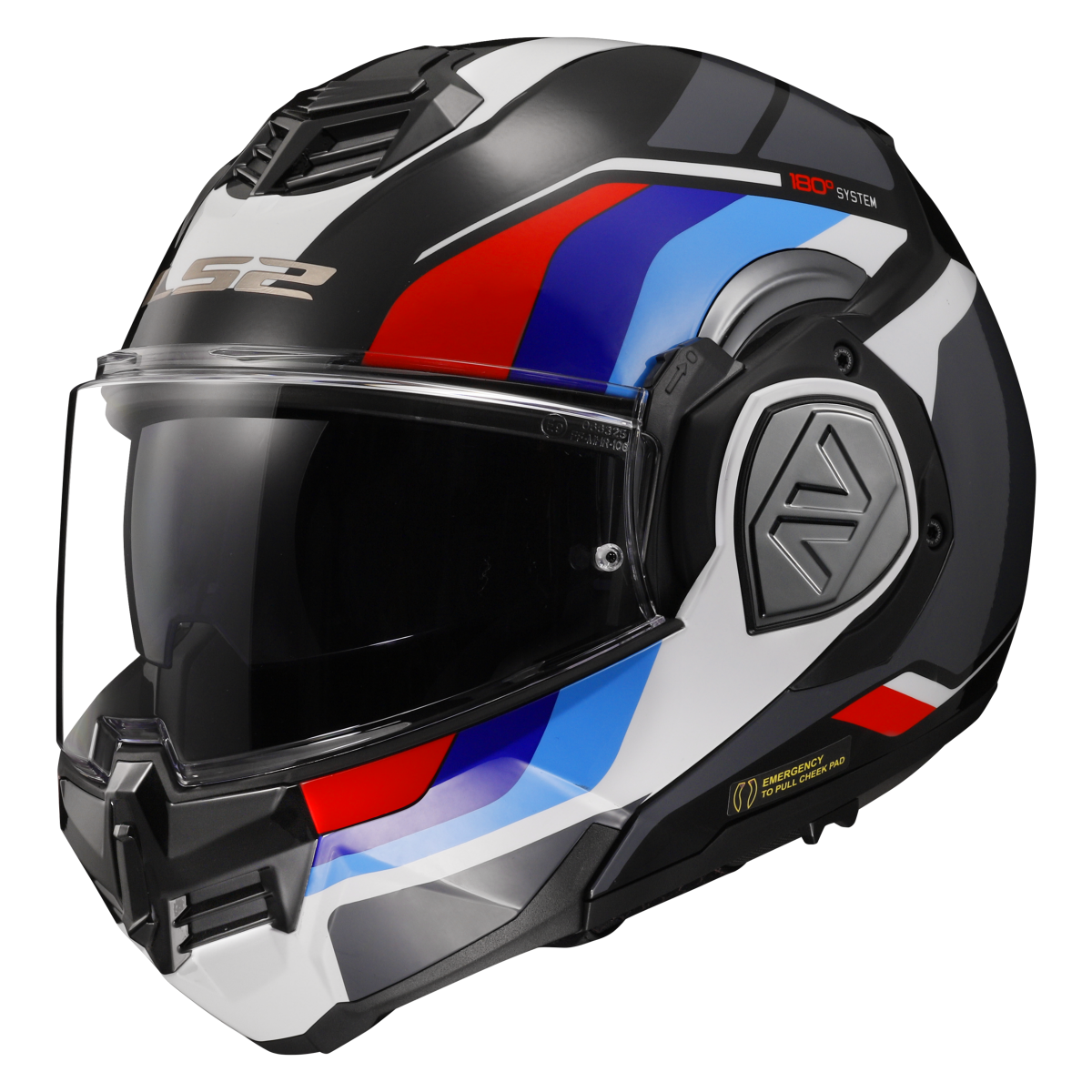 LS2 FF906 Advant Sport Gloss Black/Blue/Red
