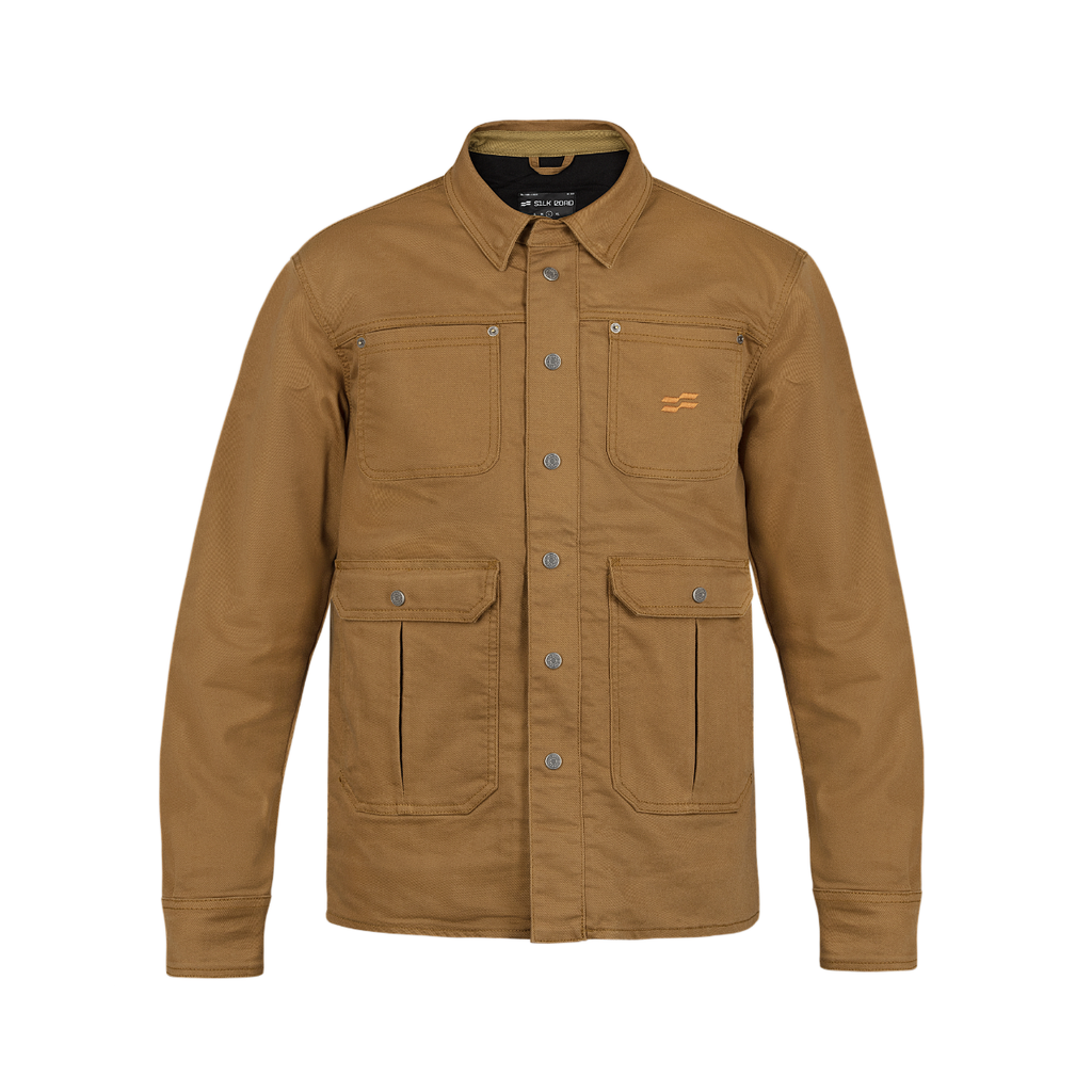 Silk Road Field Jacket Desert Brown Silk Road The Biker Company
