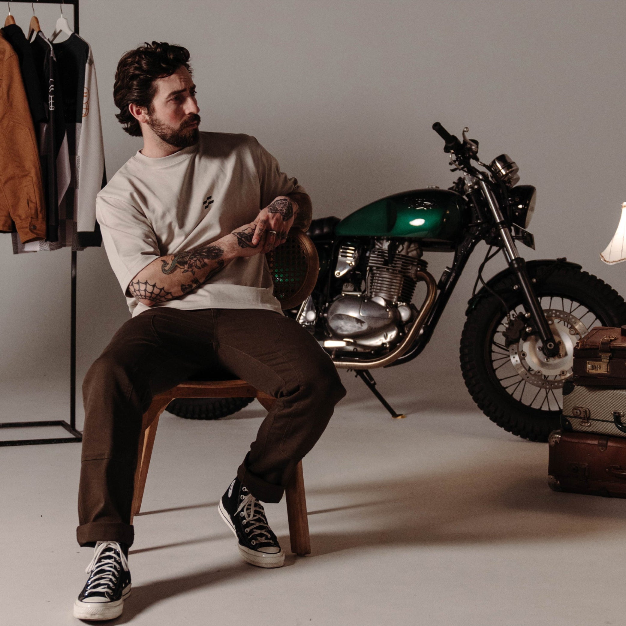 Silk Road Carpenter Pant Brown