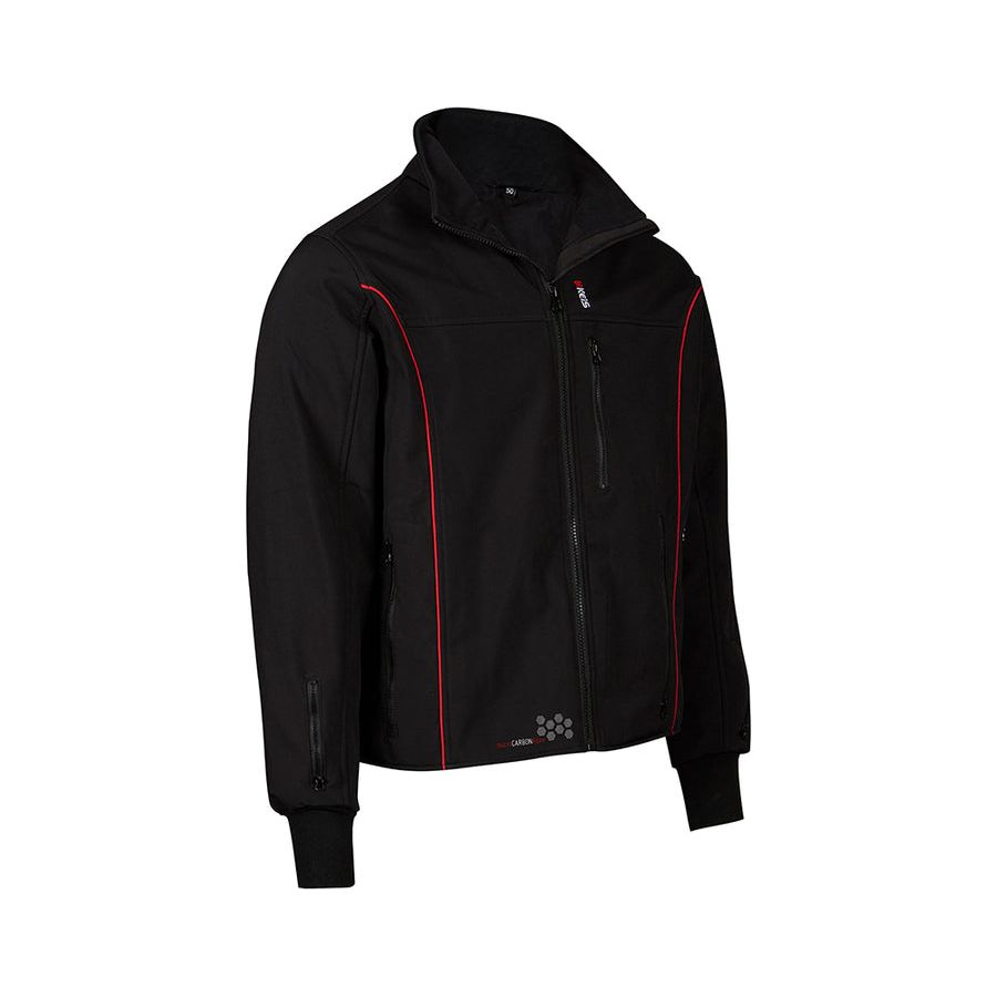 Keis J505RP Premium Extreme Heated Jacket Black/Red