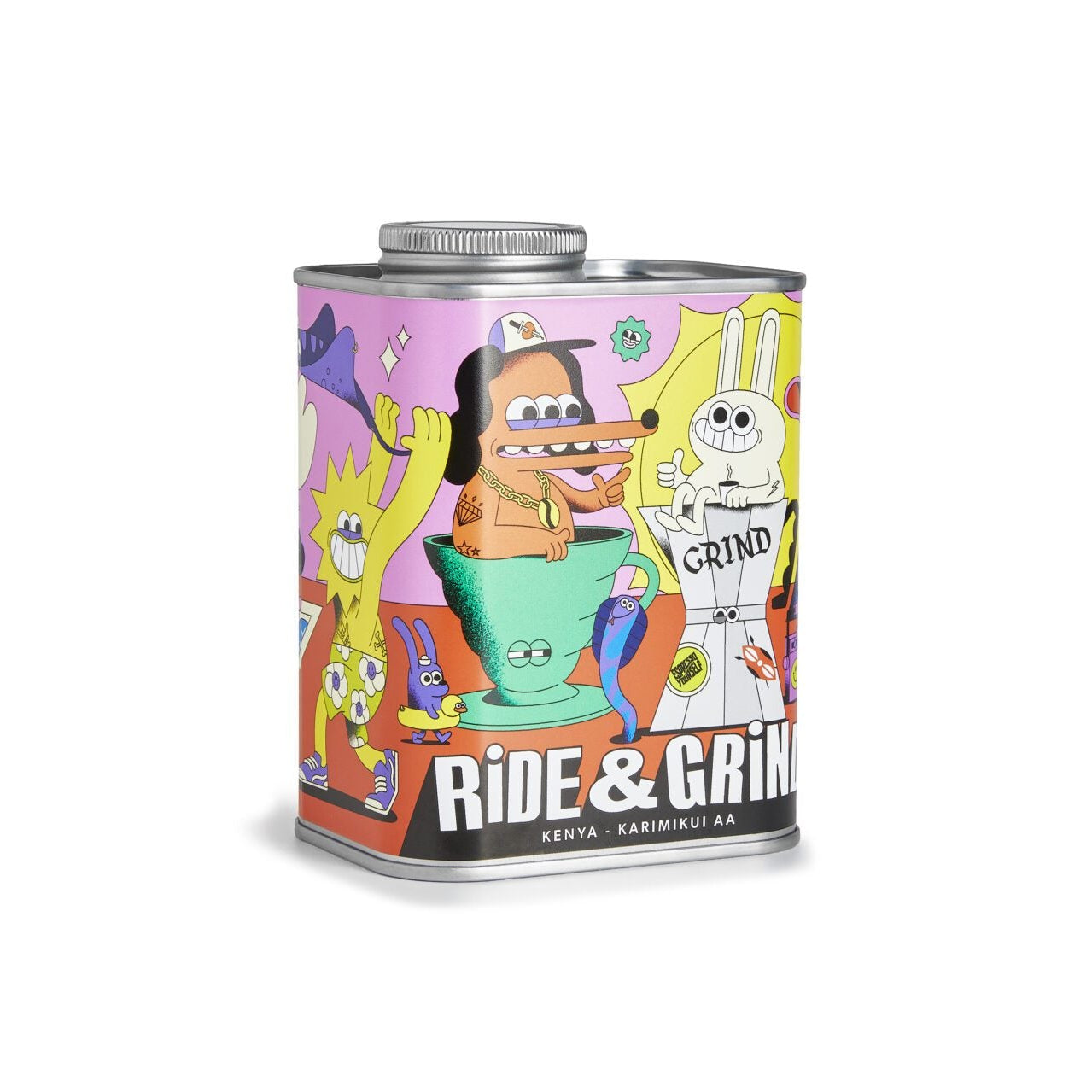 Ride & Grind Coffee Kenya Karimikui AA Tin 250g