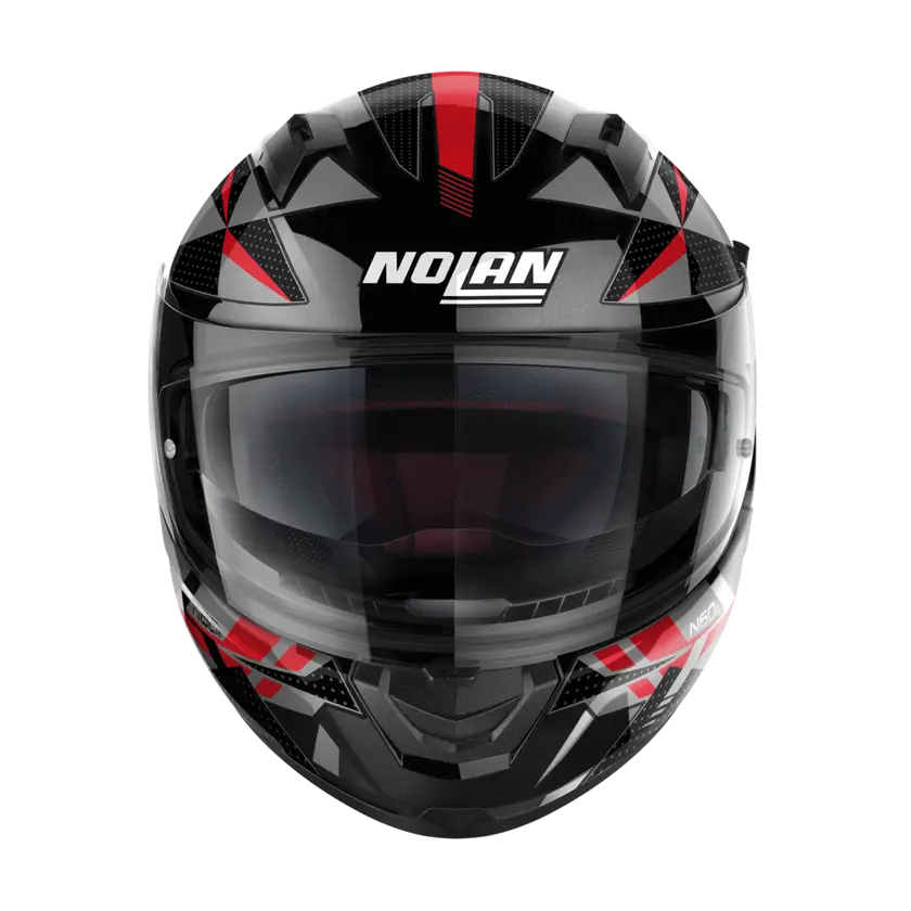 Nolan N60-6 Wiring 074 Metal Black/Red