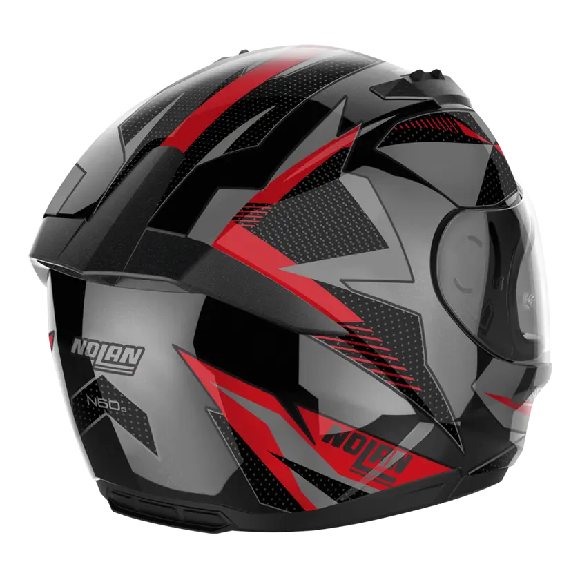 Nolan N60-6 Wiring 074 Metal Black/Red