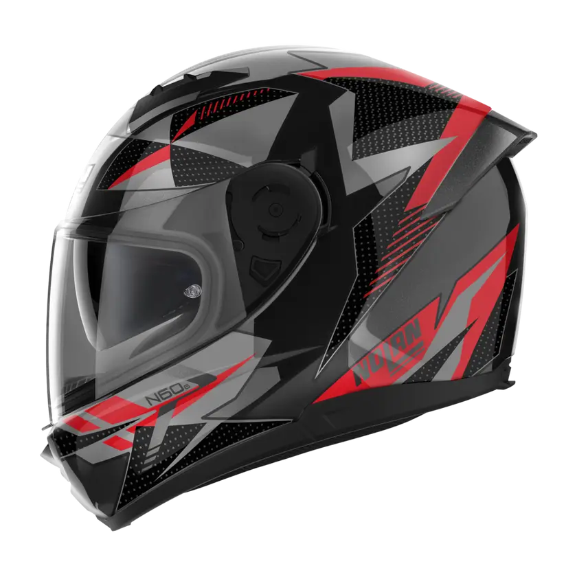 Nolan N60-6 Wiring 074 Metal Black/Red