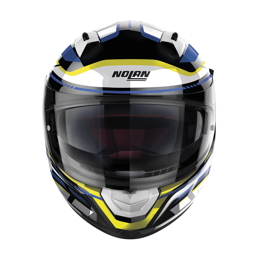 Nolan N60-6 Lancer Metal Black/Blue/Yellow 064