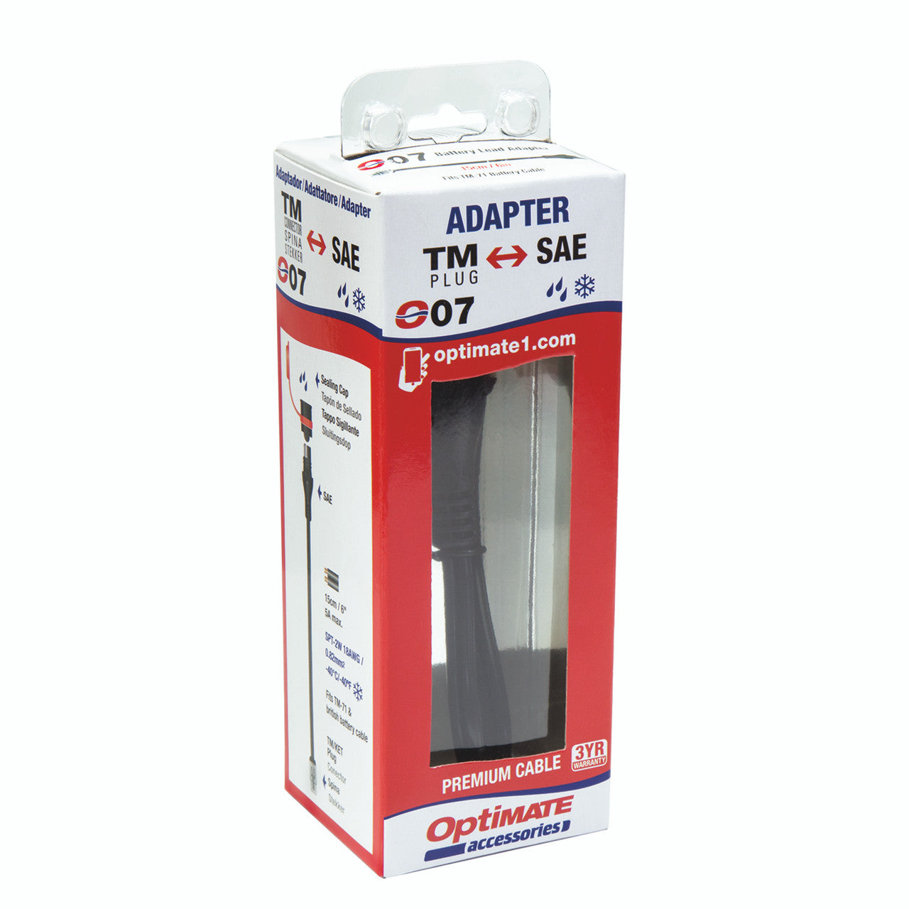 OptiMate O7 SAE To TM Converter Lead