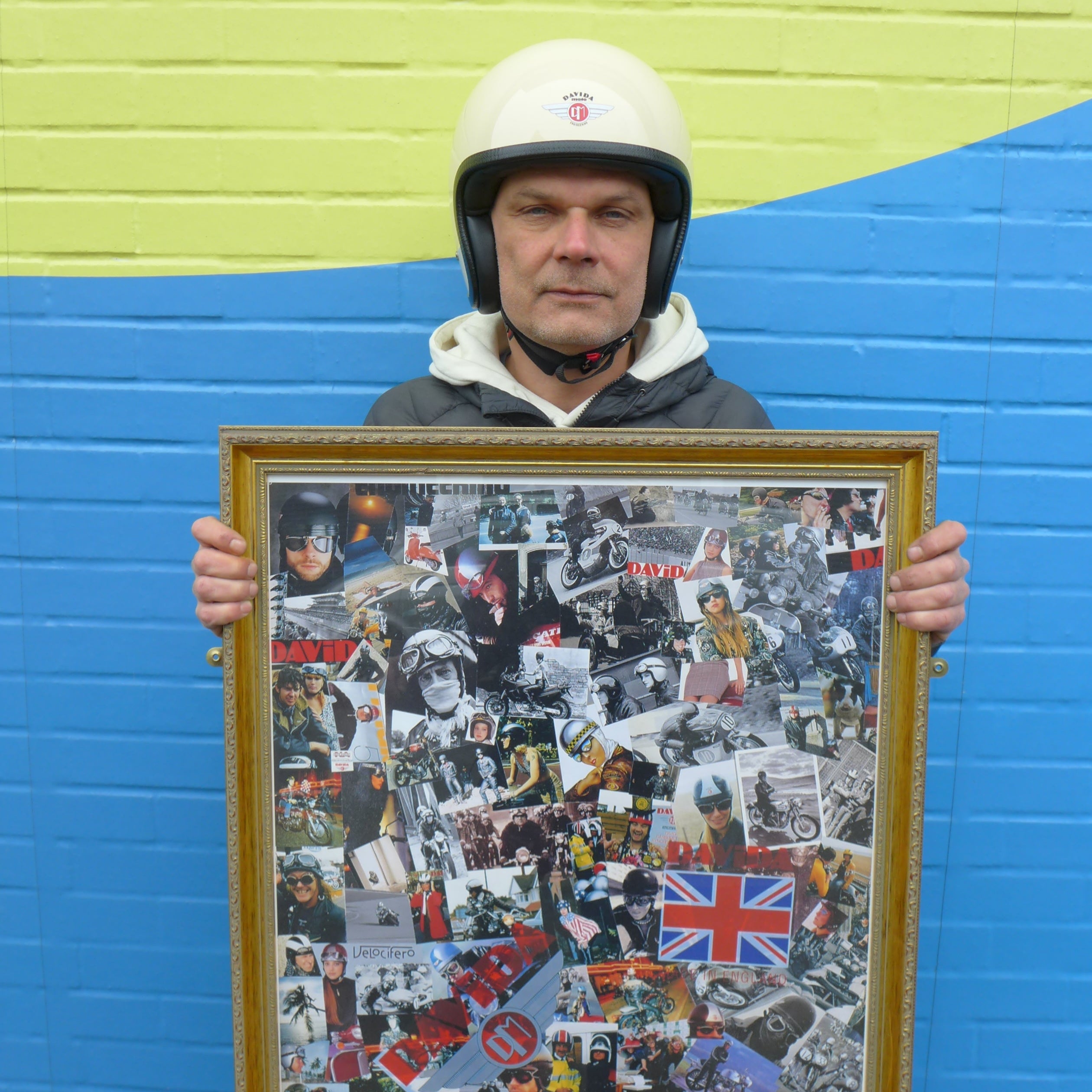 Davida Speedster v4 Cream Gloss