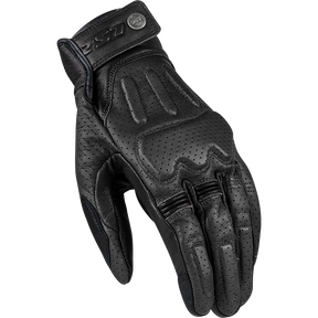 LS2 Rust Man Gloves Black Leather