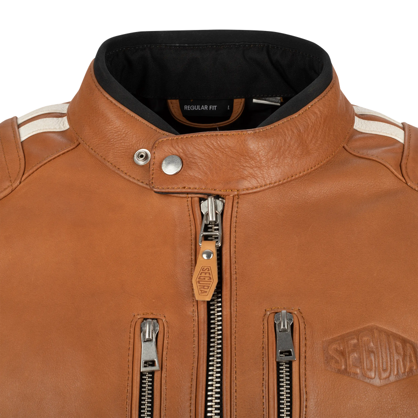 Segura Orion Jacket Camel/White