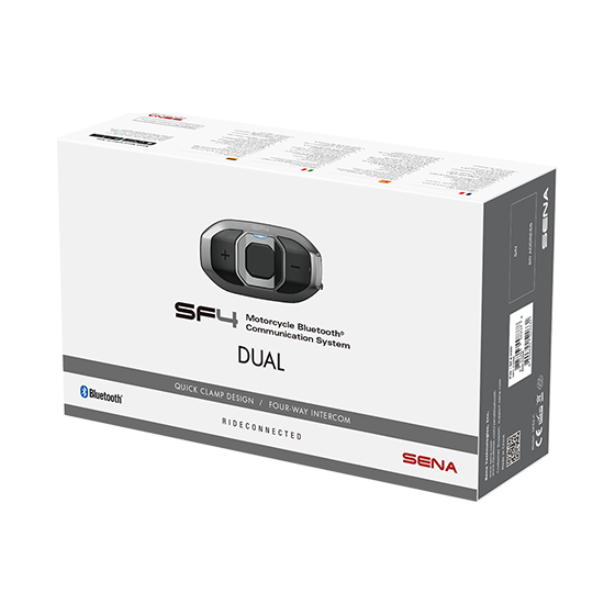 Sena SF4 Motorcycle Bluetooth Communication System (Dual Pack)