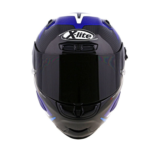 X-Lite X-803 RS Ultra Carbon Motormaster Blue/White 053