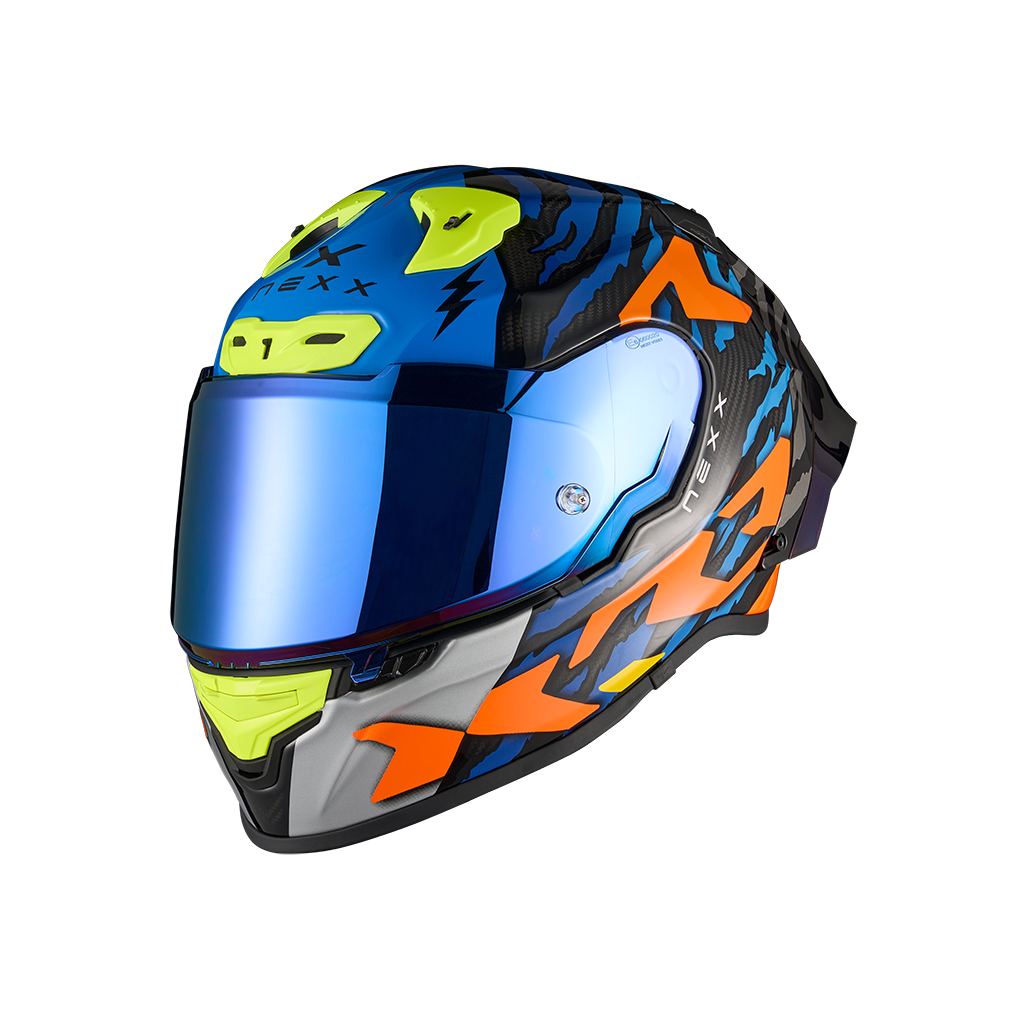 Nexx X.R3R Ziger Orange/Blue