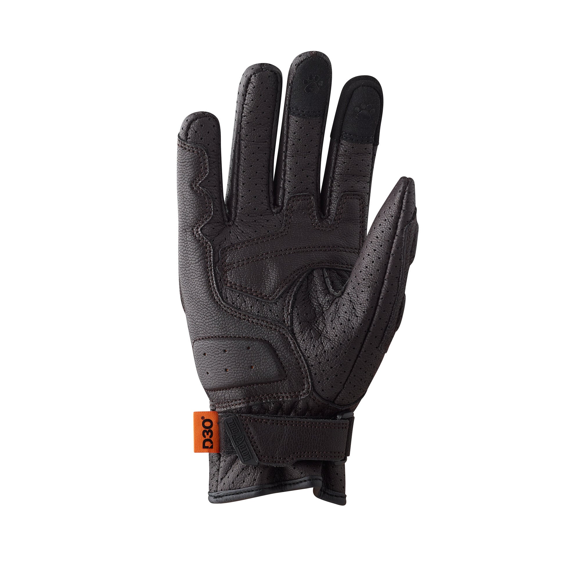 MotoGirl Yoko Gloves Brown