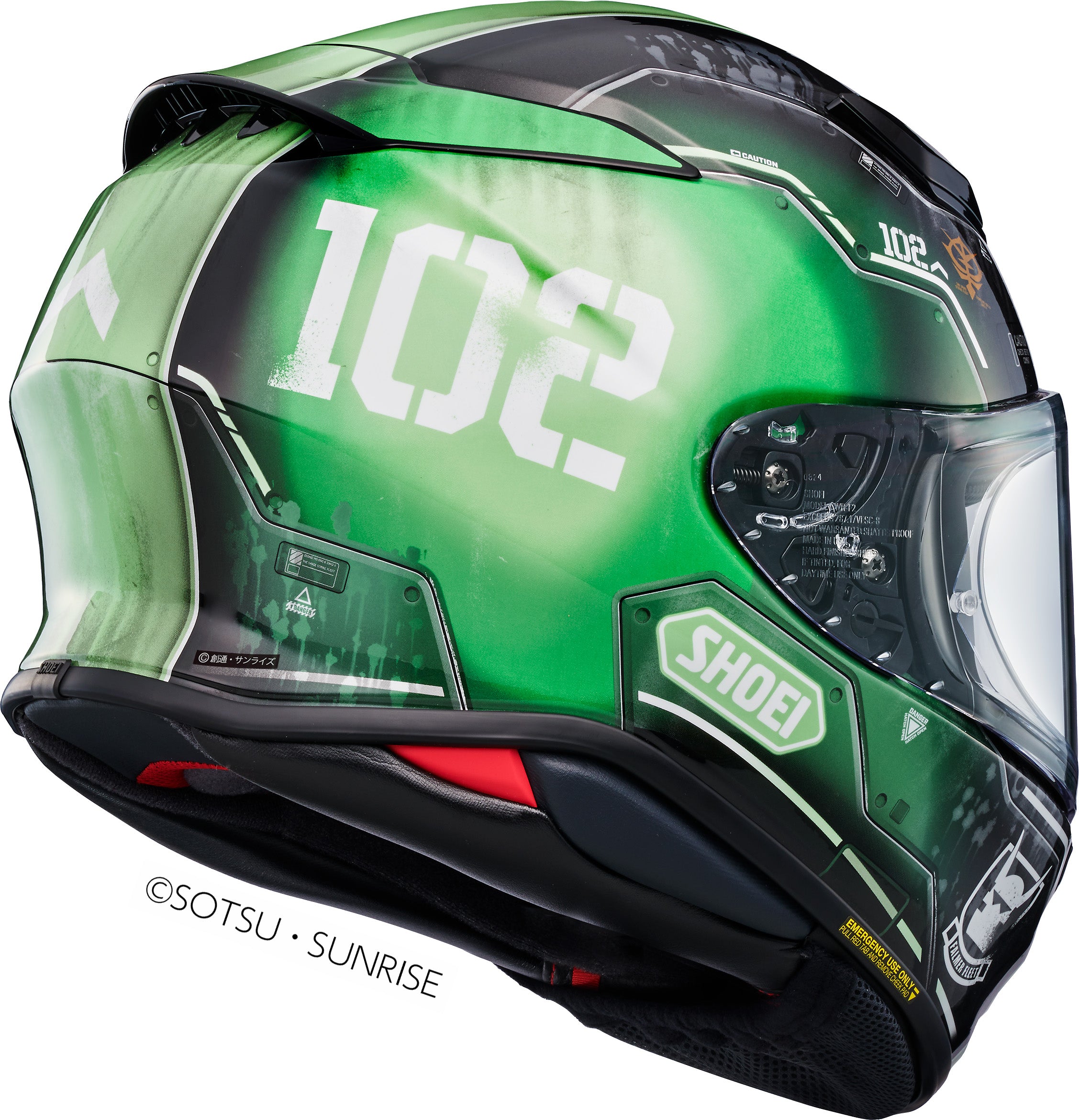 Shoei NXR2 MS-06C-6 Zaku II TC-4