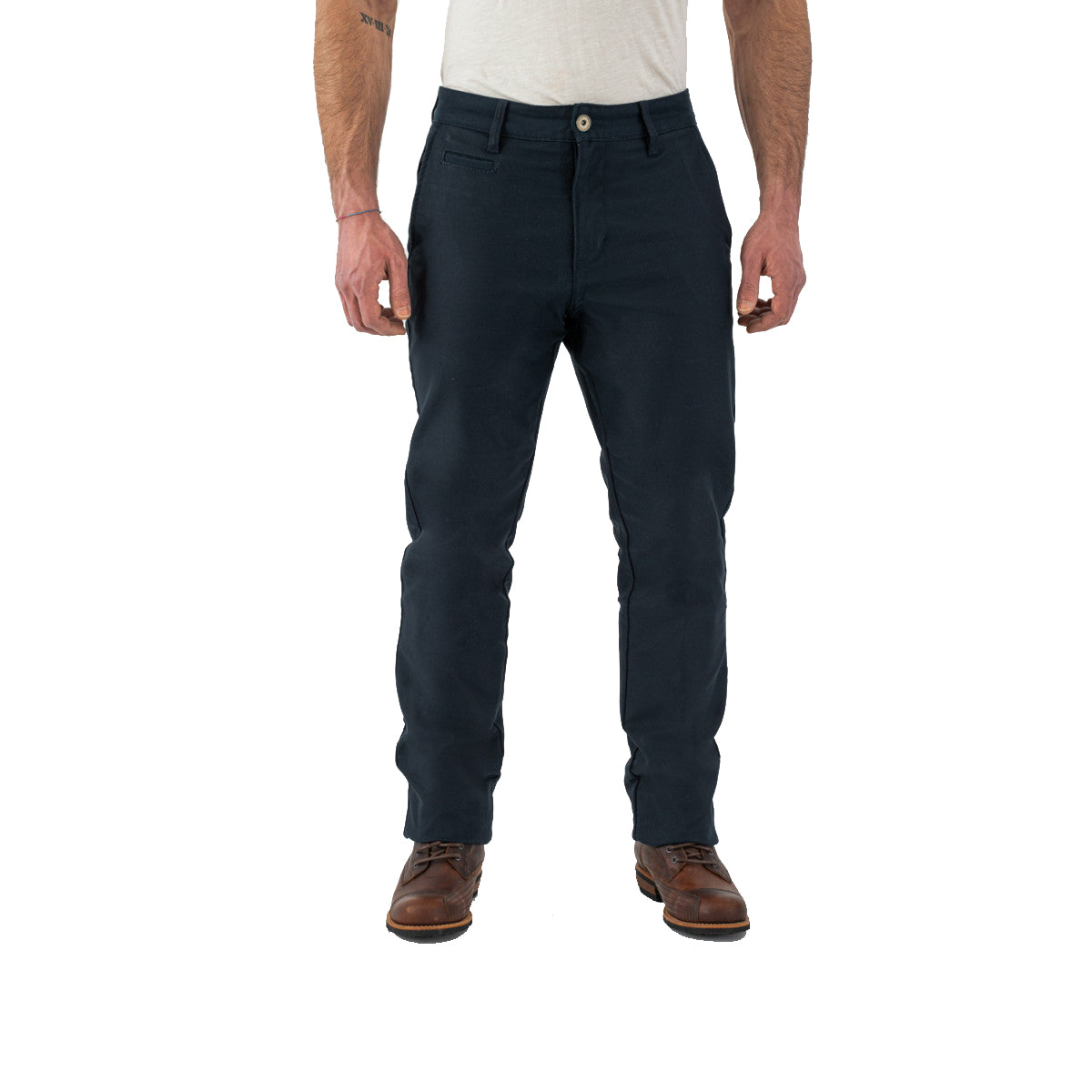Rokker Chino Navy Trousers