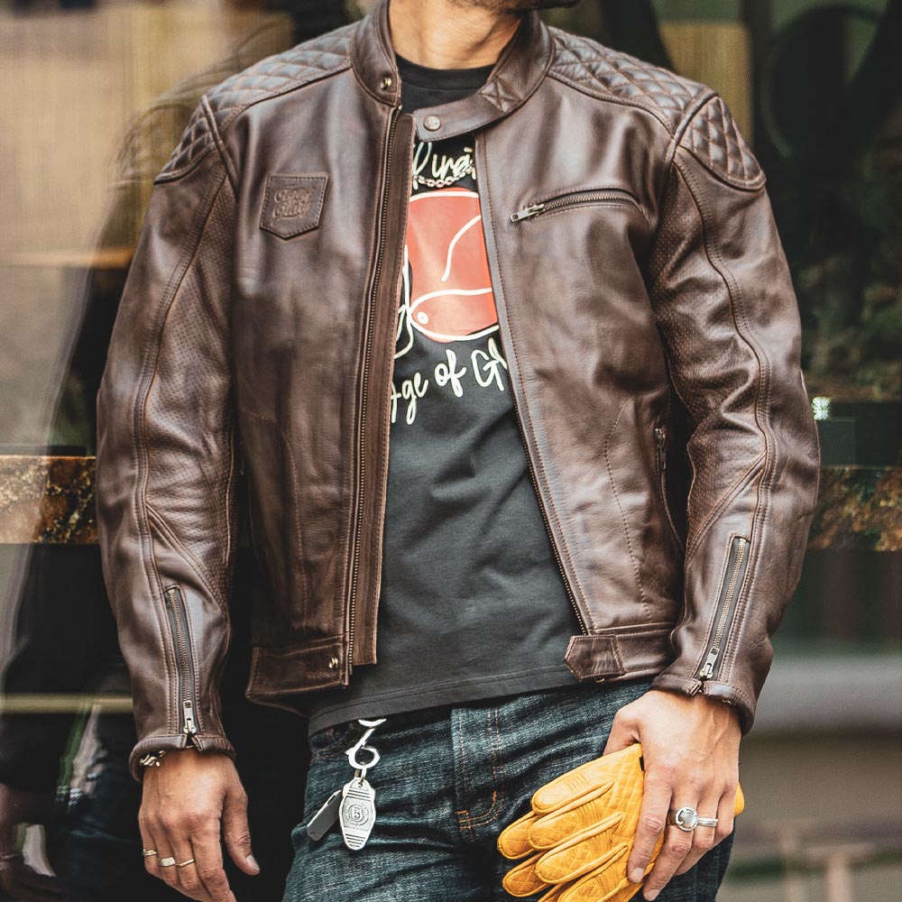 Age of Glory Rogue Jacket Waxed Brown