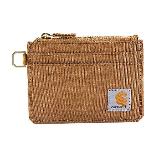 Carhartt Nylon Duck Zippered Card Keeper Wallet