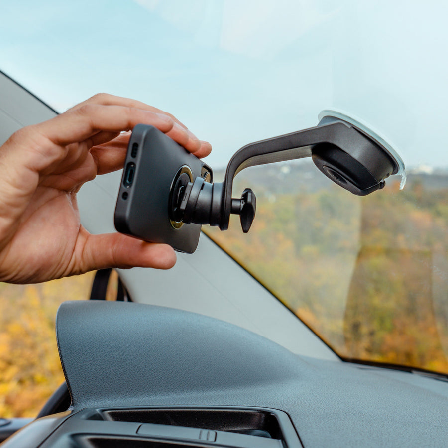 SP Connect Suction Mount Black