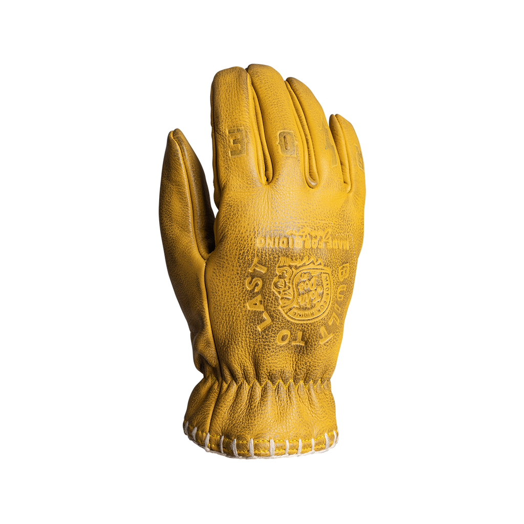 John Doe Coyote Yellow Embossed | John Doe | The Biker Company