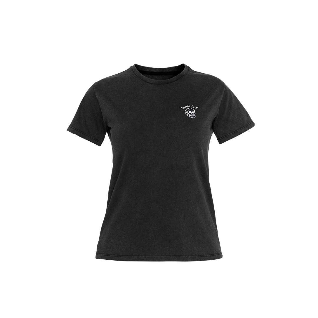 John Doe Ladies T-Shirt Live Fast Skull Fade Out Black